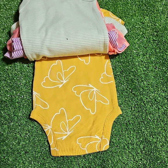 Carter's Multicolor Baby Girl Onesie Set - Picture 7 of 8